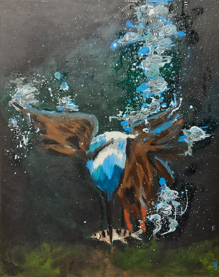 Brigitte Stein - Eisvogel Nr. 9