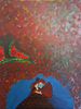 Josefa Parra Granados - Una pareja de cardenales enamorados / A cardinal couple in love