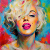 Margarita Kriebitzsch - Marilyn Monroe Portrait - Kunst-Mini (Copy)