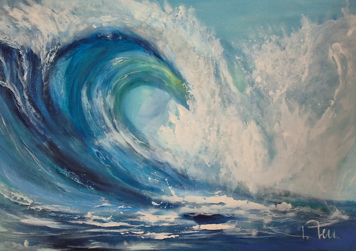 Ilse Teuschler - The big Blue