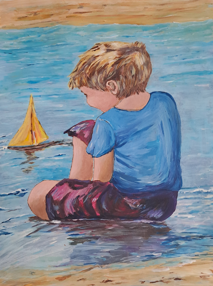 Kadda Heldmann Khadija - Bootsfahrt