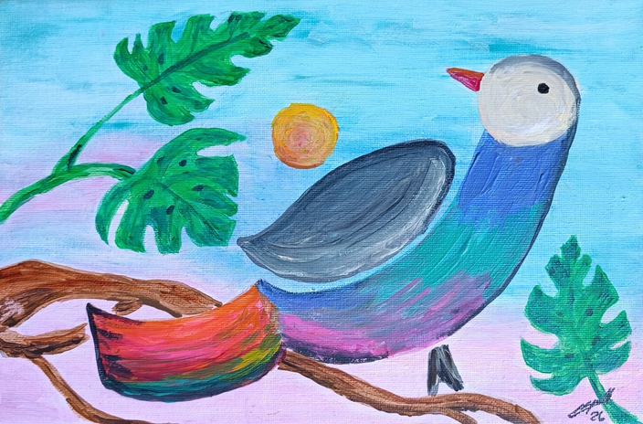 ELIZA Leopold - Der Vogel, der Farben sammelte