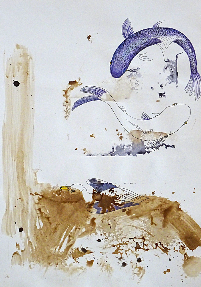 Esther Höltschi - Koi und Ente