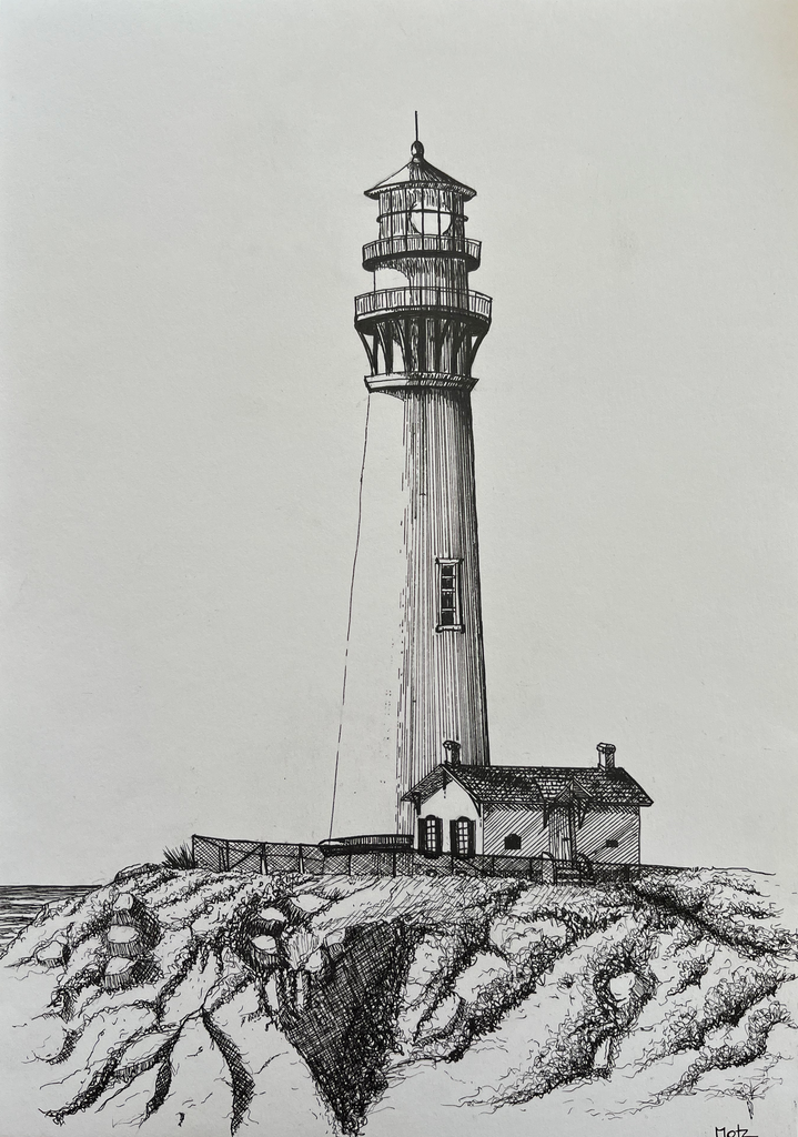 Manuela Motz - Pigeon Point Lighthouse, Pescadero, California