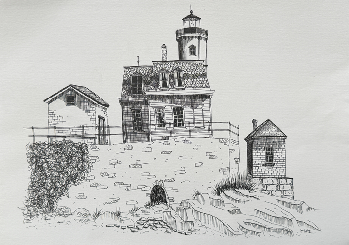 Manuela Motz - Rose Island Lighthouse, Newport, Rhode Island