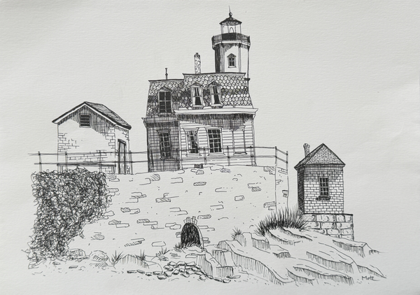 Manuela Motz - Rose Island Lighthouse, Newport, Rhode Island