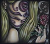 Andreas Resch - La Catrina in Lila