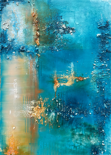 Katharina Von der Wöste - Variation in Türkis 3