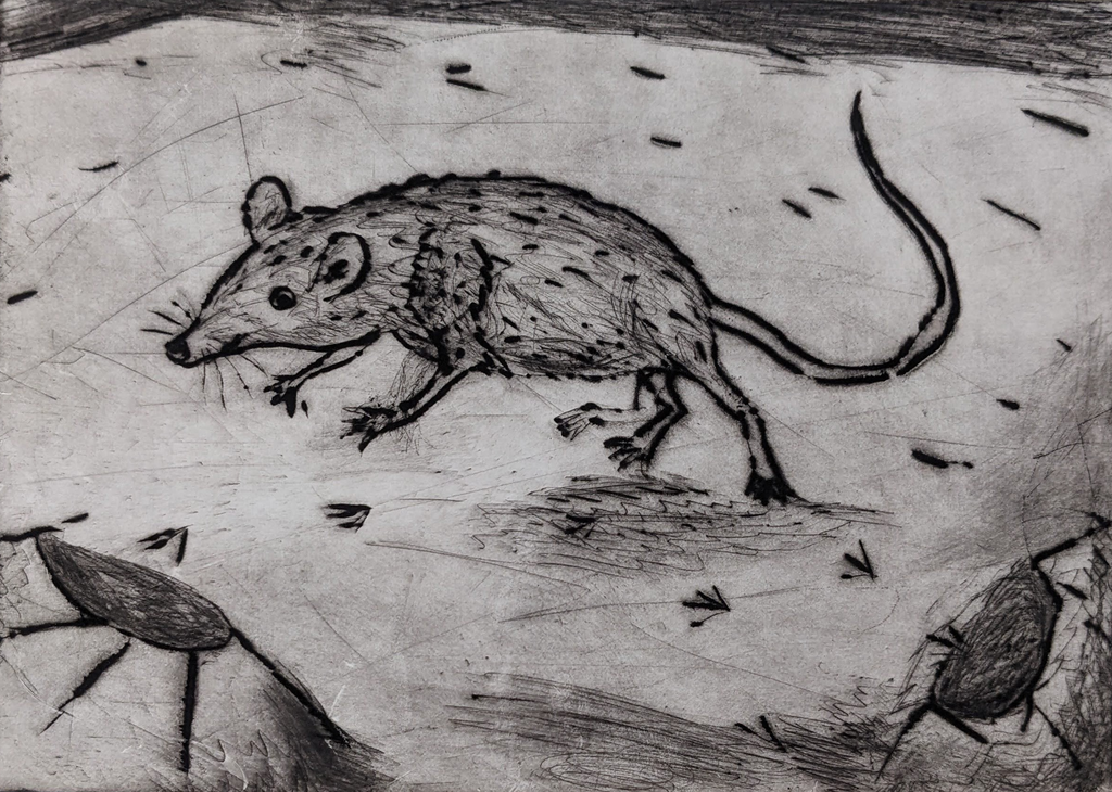Peter Zeiler - Maus im Schnee