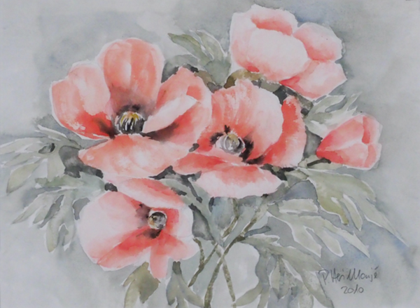 Priska Heri Monjé - Roter Mohn