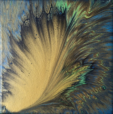 Angela Lehmann - Goldener Tiefsee-Fächer