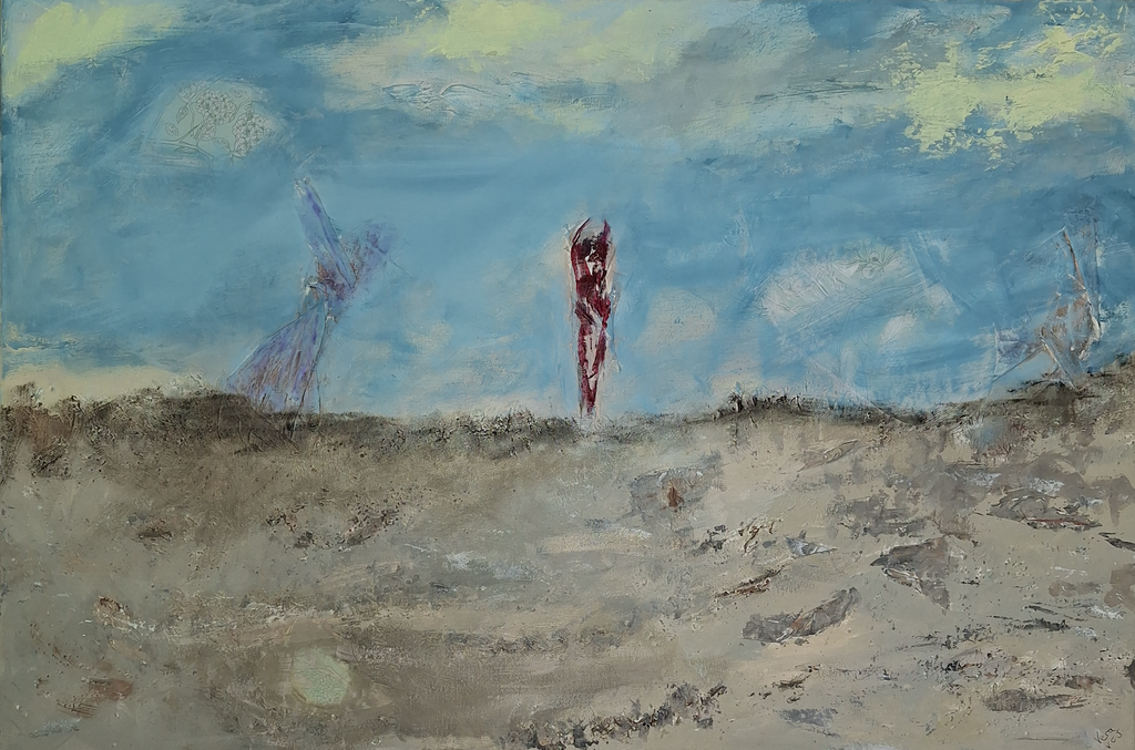 Vera Caro Jowett - Motion in light blue