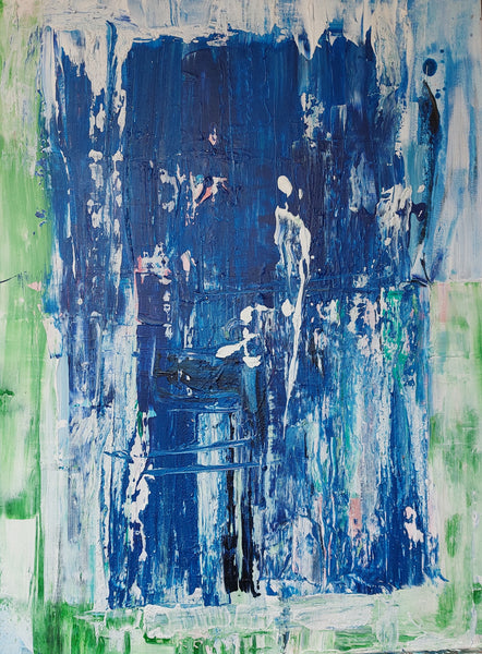 Walburga Maria Meiser - Blaue Figur