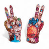 Manuel Lächner - Peace Hand – Pop Art Skulptur