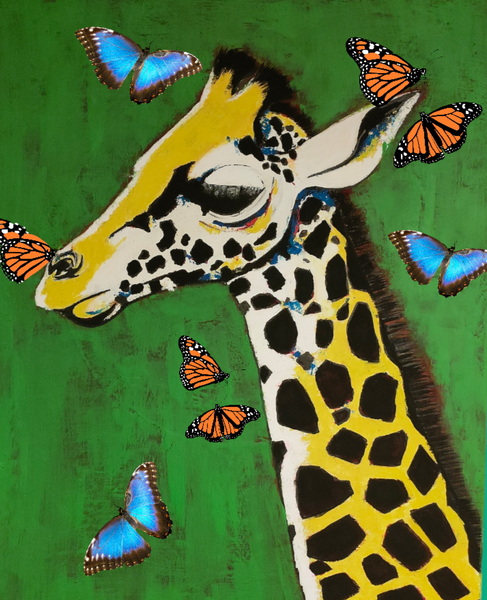 Shaira Afridi - Butterfly Giraffe