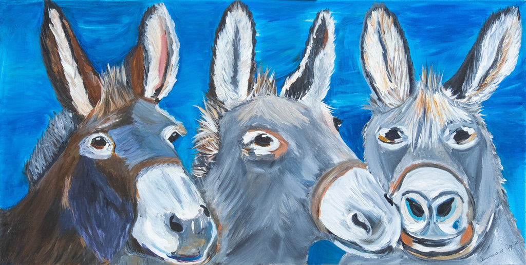 Annemarie Agethen - Esel