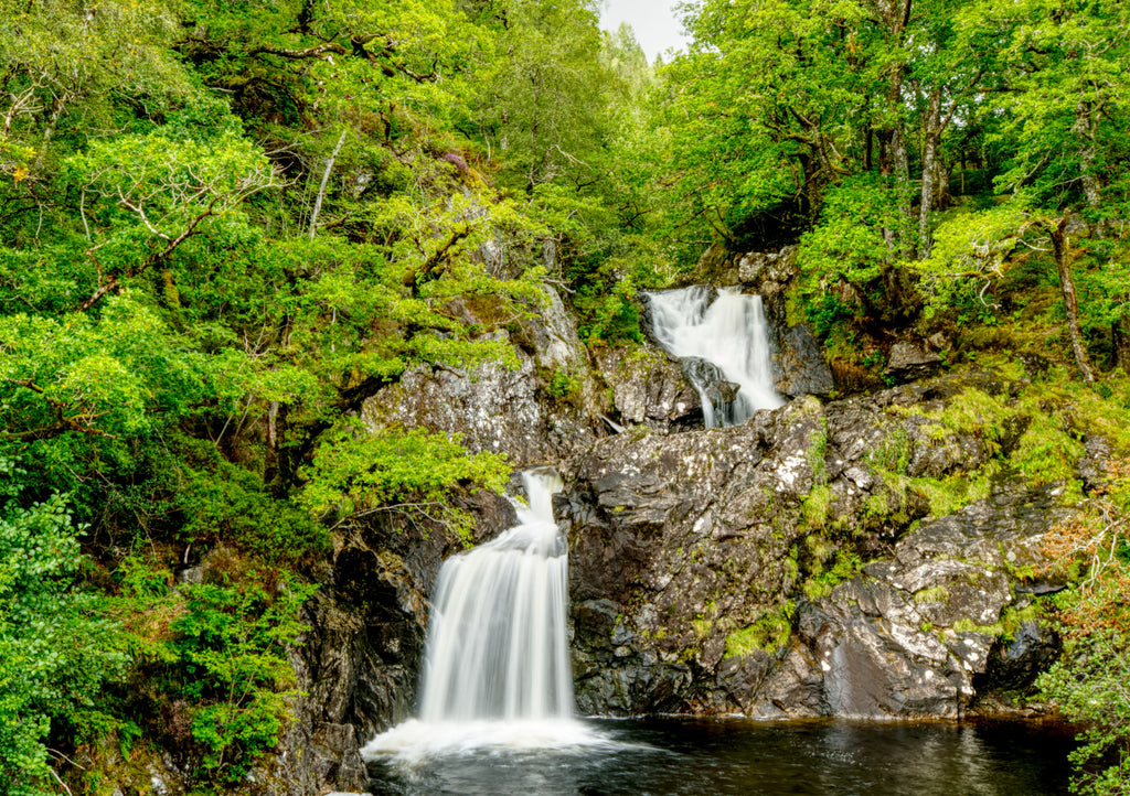 Anika Baumeister - Eas Cia-aig Wasserfall in den schottischen Highlands