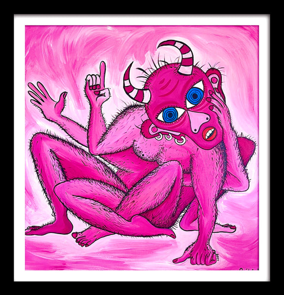 GabinkaArt - Pink spider