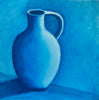 Marietta Groh - Farbstudie Krug blau