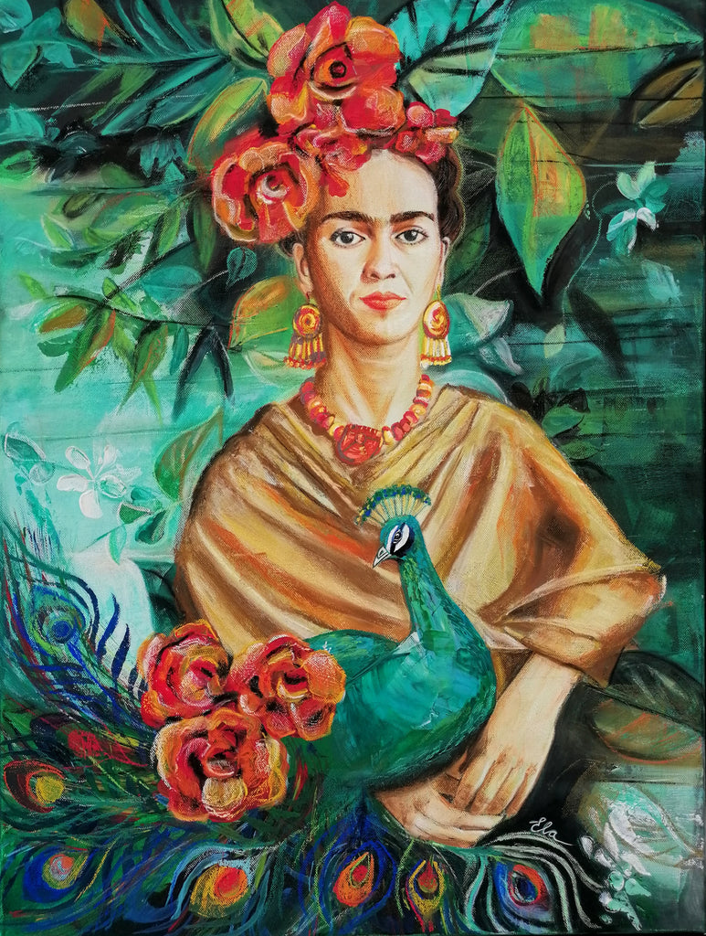 Ela Zollmann - Frida Kahlo - Garden