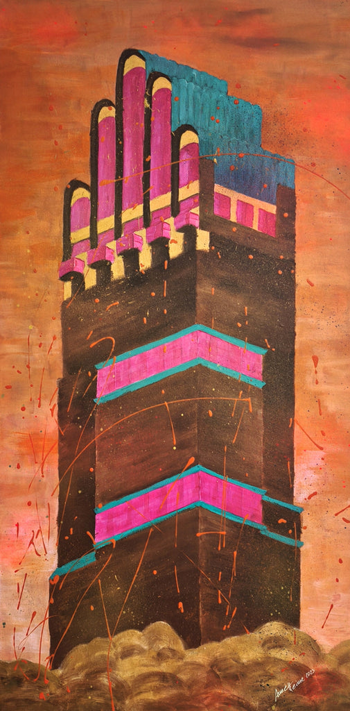 Annette Heinze - Fünffingerturm Darmstadt