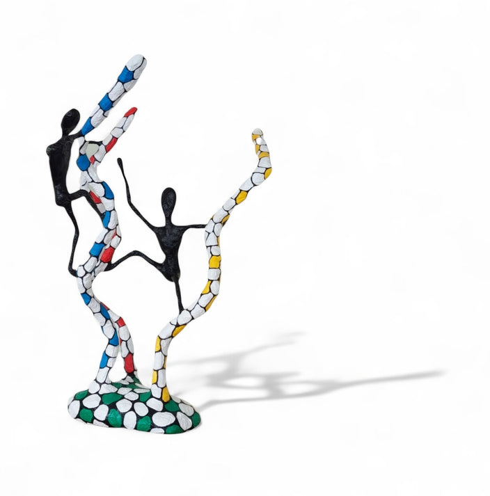 Manuel Lächner - Kletterer - Pop Art Skulptur