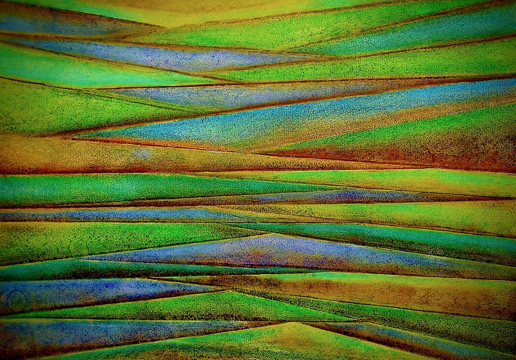 Rupert Wermter - Hommage a Monet vert