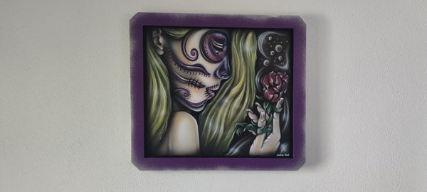 Andreas Resch - La Catrina in Lila
