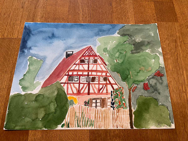 Karl Strebel - Das Bauernhaus