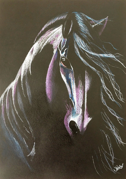 Sylvia Reber - Black Horse