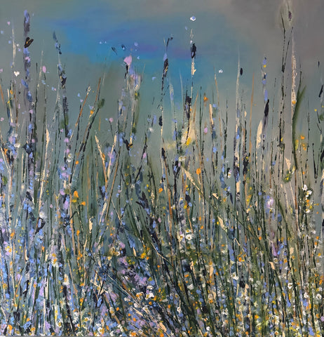 Juana Maria von Jascheroff - Gräser unter blauen Himmel