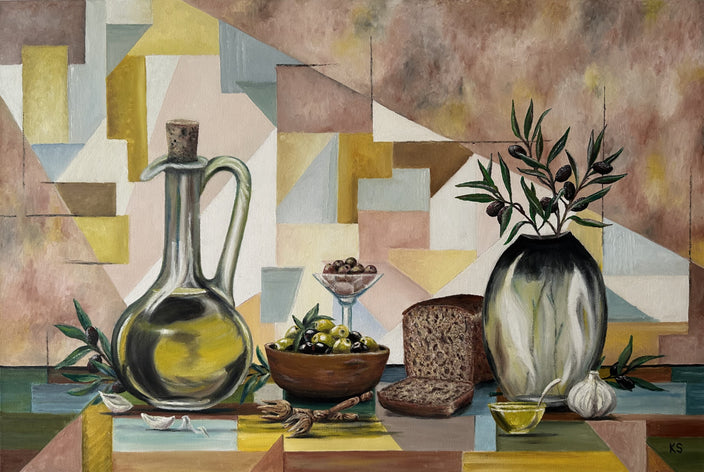 Sergej Konstantinov - Stillleben Küche Olive