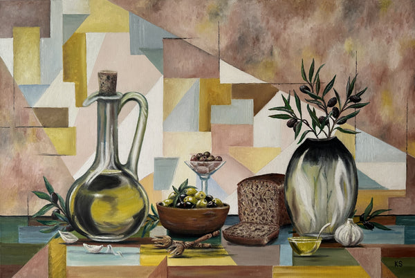 Sergej Konstantinov - Stillleben Küche Olive