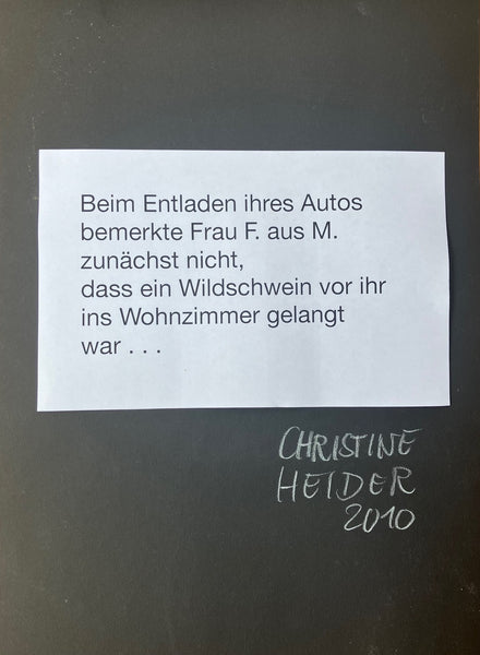 Christine Heider - Bilder aus dem wirklich wahren Leben: Beim Ausladen ihres Autos...