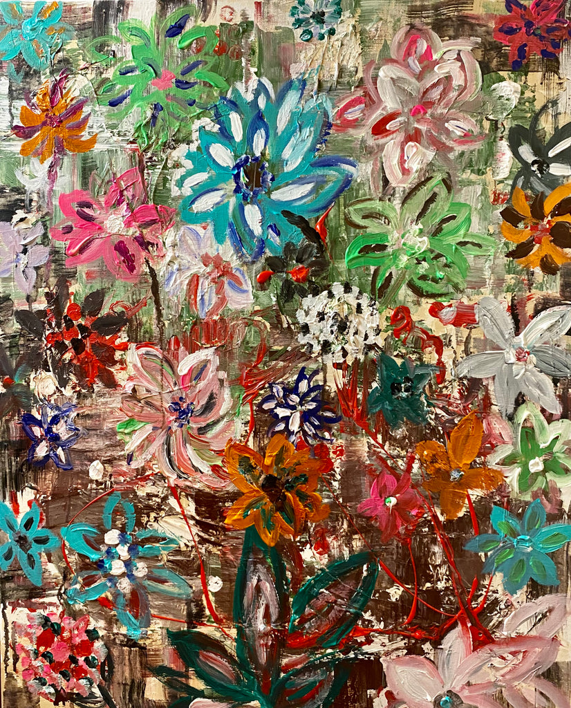 Martina Lenz - Abstract Flowers 24/1