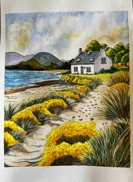 Manuela Motz - Einsames Haus am Meer