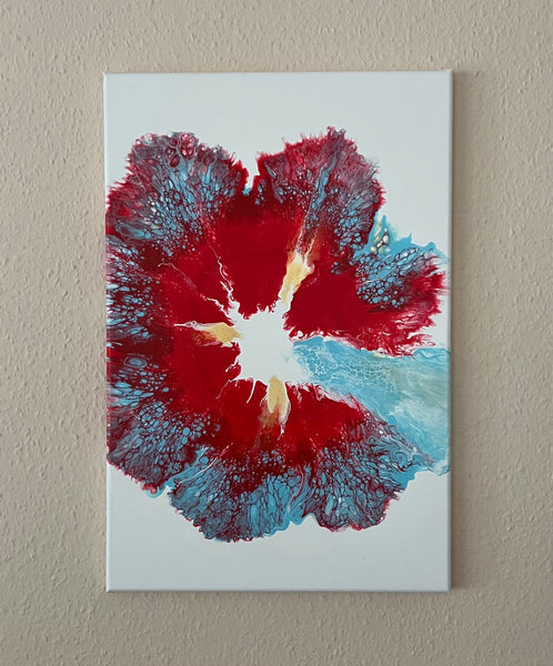 Manuela Rheydt - Blauer Mohn
