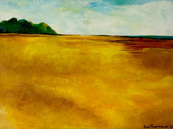 Lisa Thannhäuser - Landschaft in Gelb