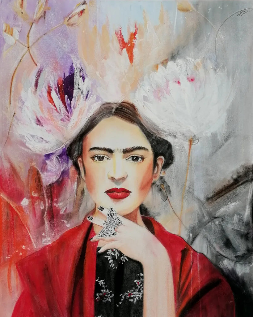 Ela Zollmann - Frida Kahlo - Queen of Flowers