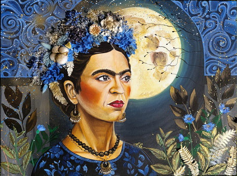Ela Zollmann - Frida Kahlo - Königin der Nacht