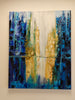 Helga Stieglbauer - Skyline in Blau