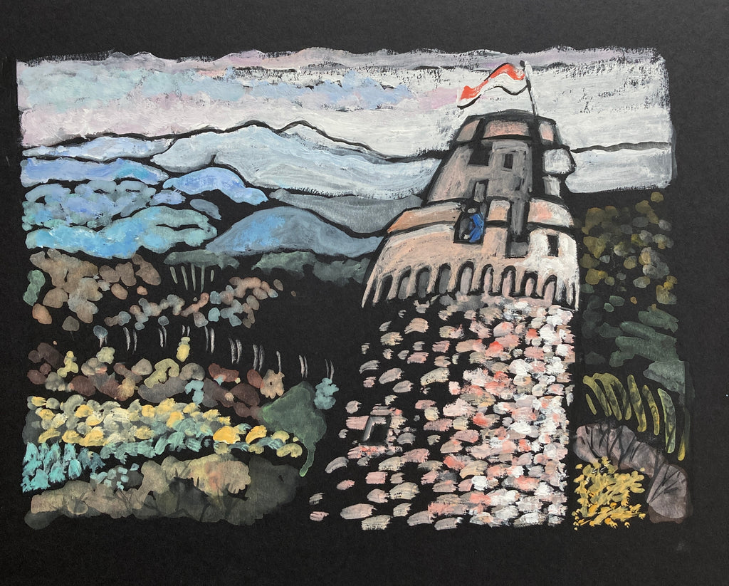 Christine Heider - Hessische Bergstraße: Auerbacher Schloss, Südturm