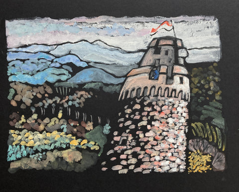 Christine Heider - Hessische Bergstraße: Auerbacher Schloss, Südturm