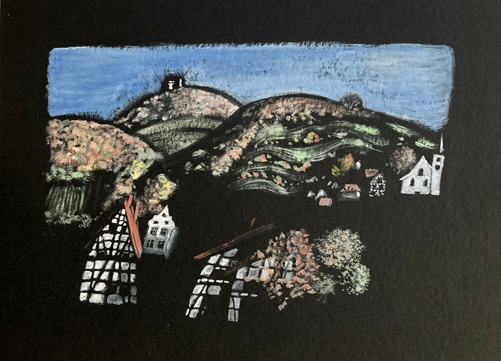 Christine Heider - Hessische Bergstraße: Melibocus, Zwingenberg