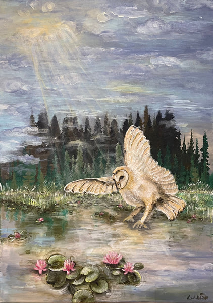 Katharina Von der Wöste - Eule am See