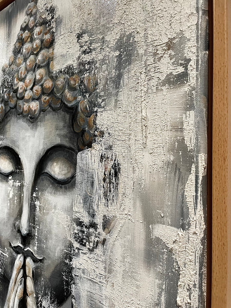 Katharina Von der Wöste - Buddah schwarz-weiß