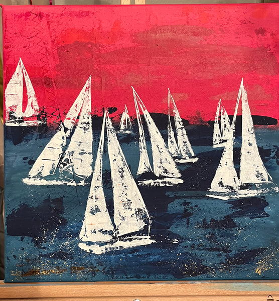 Kathrin B. Brassel - Sunset Sail