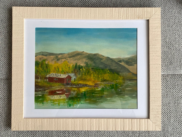 Stefan Moitzi - Hütte am See