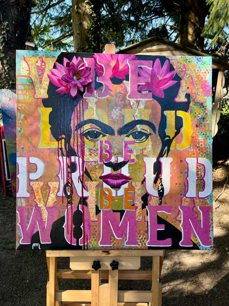 Nachtmalerin Pädi Muntwyler - Frida - Be loud be proud women