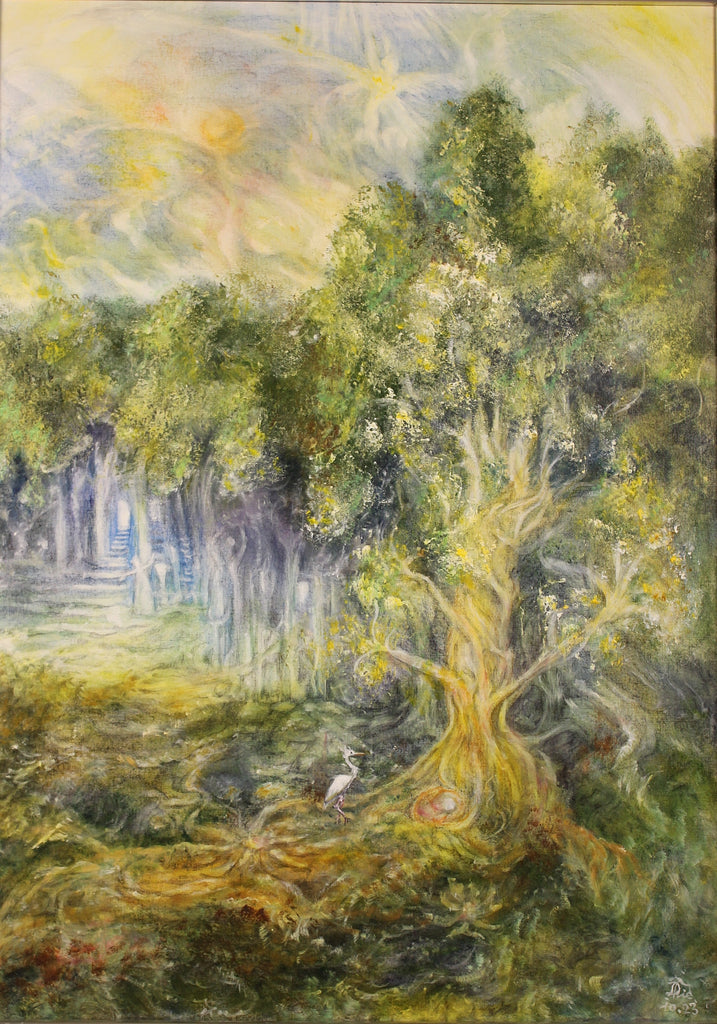 Dieter Fiebelkorn - Spaziergang in einem magischen Wald